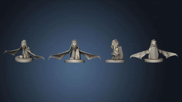 3D модель Вампиры, Летающие С Голодной Головой v 3 (STL)