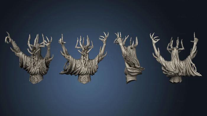 3D model Vilgrim Thornlock Druid Bust No s (STL)