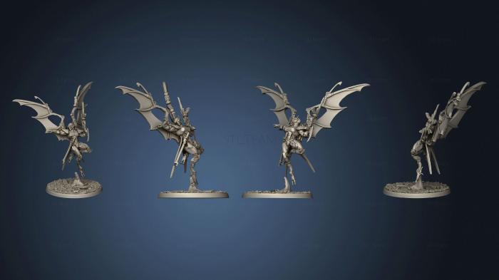 3D model Vultures Pose 1 Base (STL)
