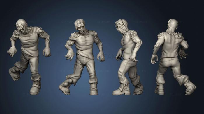 3D model Walker Zombie 01 (STL)