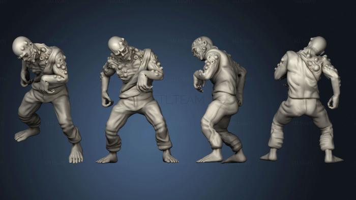 3D model Walker Zombie 03 (STL)