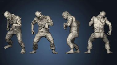 3D model Walker Zombie 04 (STL)