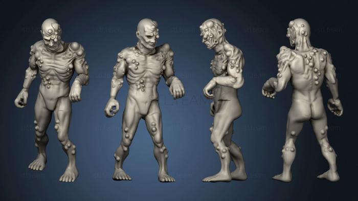 3D модель Ходячий Зомби 40 (STL)