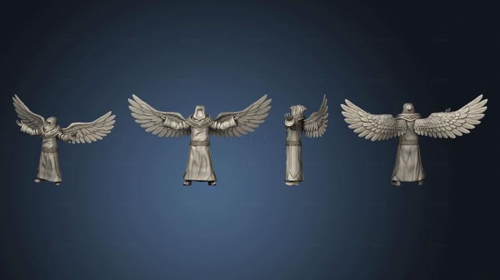 3D model Warrior Angel Magic (STL)