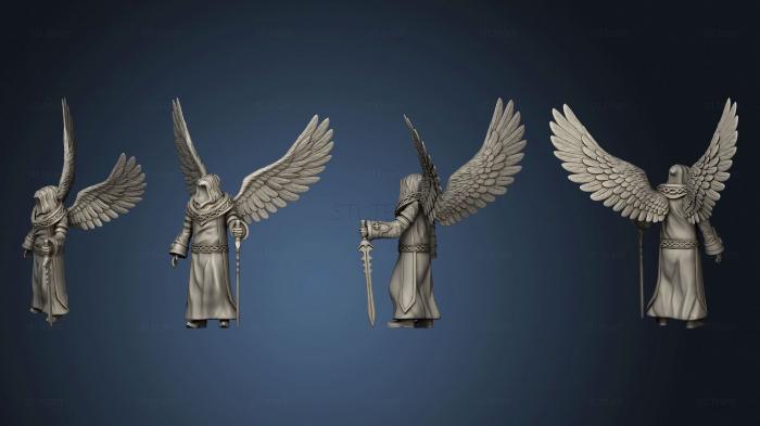 3D модель Ангел- Воин (STL)
