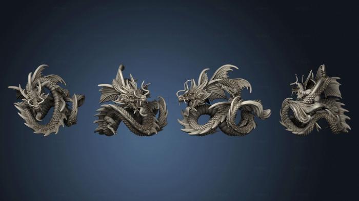 3D модель Водяной Дракон (STL)