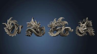 3D модель Водяной Дракон (STL)