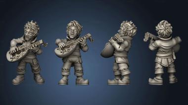 3D model welbyn the bard a (STL)