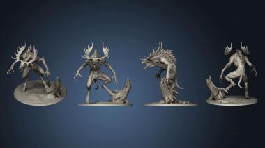 3D model wendigo complete nocorpse (STL)