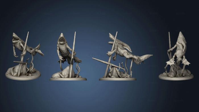 3D model Wereshark Hunting Large (STL)