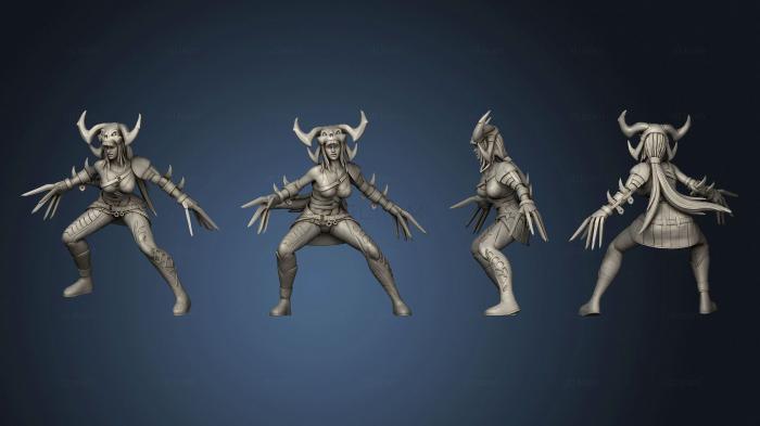 Статуэтки герои, монстры и демоны White Bone Huntress Ready v 2