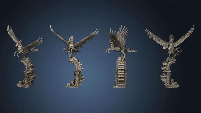 3D модель Рыцари Ветра Пегаса (STL)