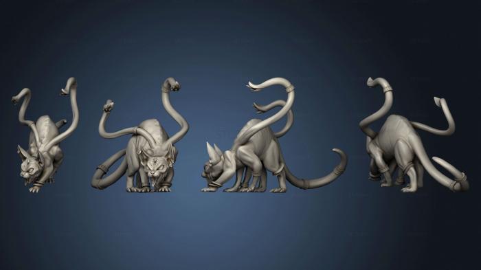 Статуэтки герои, монстры и демоны Wizard s Guild Cat