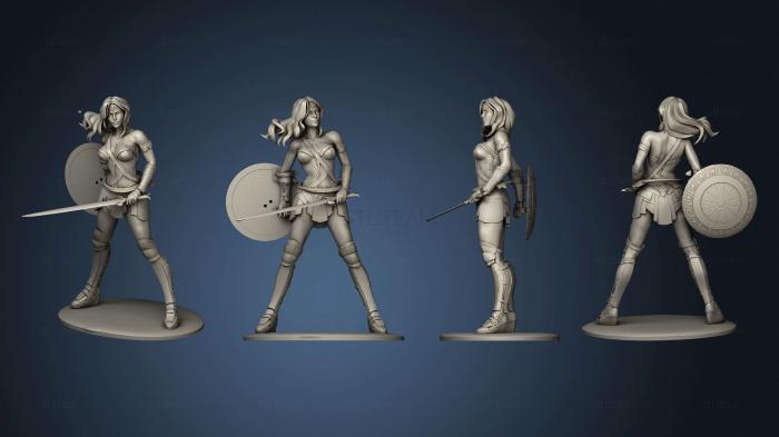 3D model Wonder Woman 2 (STL)