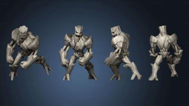 3D model Wood Golem no Base (STL)