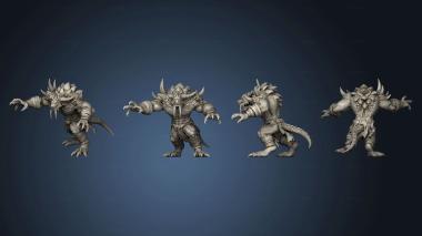 3D model Wyrmwracked Atrocity 02 modular (STL)