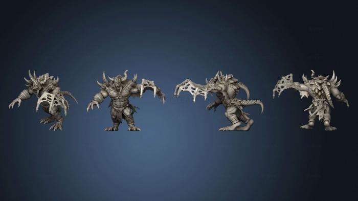 Статуэтки герои, монстры и демоны Wyrmwracked Atrocity 03 mutant modular