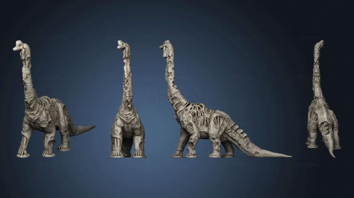3D model Zombie Brachiosaurus Duncan Shadow (STL)