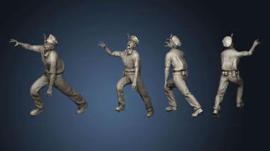 3D model zombie Character (STL)