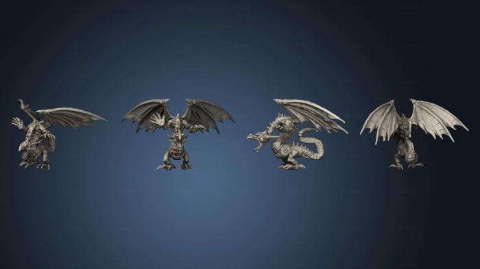 3D model Zombie Dragon (STL)