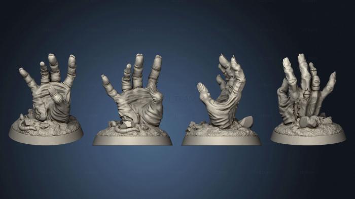 3D model Zombie hollow (STL)