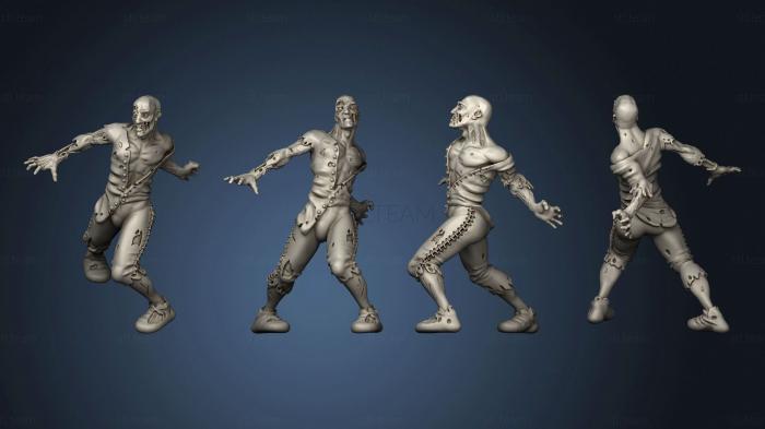 3D model Zombie Male 1 (STL)