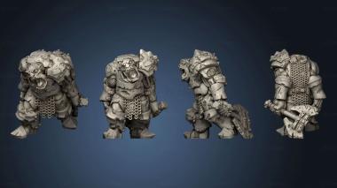 3D model Zombie Orcs v 3 (STL)