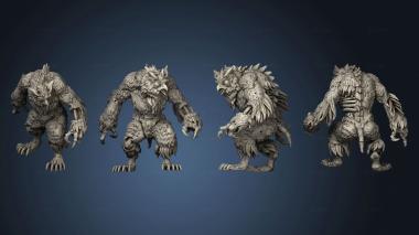 3D model Zombie Owlbear Large (STL)