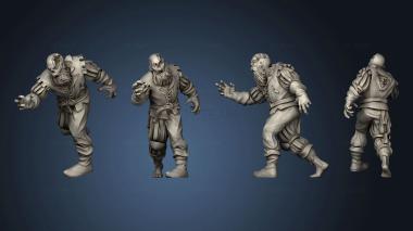 3D model Zombie 14 (STL)