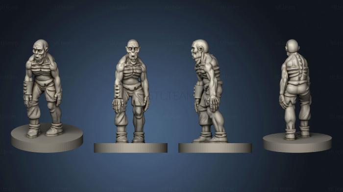 3D model Zombie 16 (STL)