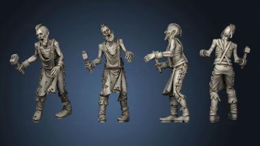 3D модель Зомби 23 (STL)