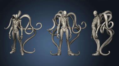 3D model Cryptids Tall Man Tall man Tentacles (STL)