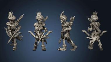 3D model Fantasy Skeletor Archer Skeleton (STL)