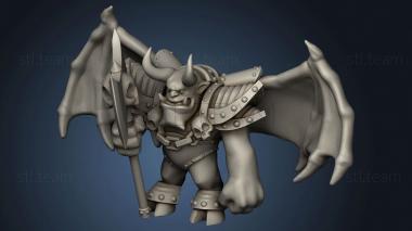 3D model heros Demon Lord (STL)