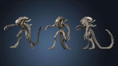 3D model Aliens vs Skull Hunters GIGERIAN ROYAL BROOD HORROR (STL)