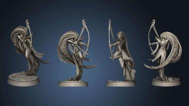 3D model Elves the Eternal Summits II Heroes Selviah Arrow Truth (STL)