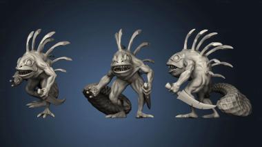 3D model Murloc (STL)