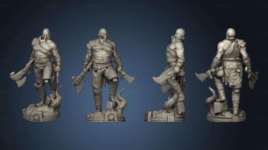 3D model Kratos com (STL)