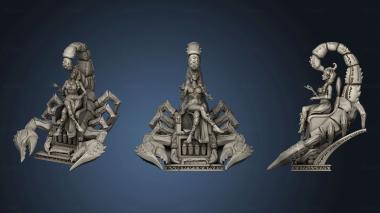 3D model Selket Scorpion Throne (STL)