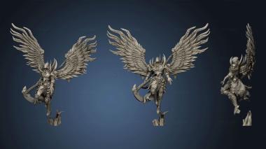 3D model Sellsword from Distant Land Harbinger Death (STL)