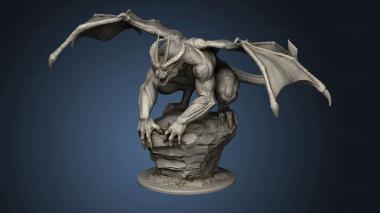 3D model Gargoyles Dragon (STL)