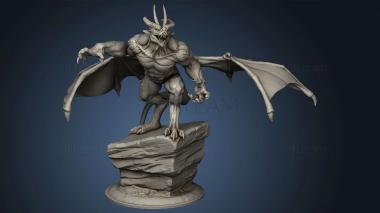 3D model Gargoyles Dragon (STL)