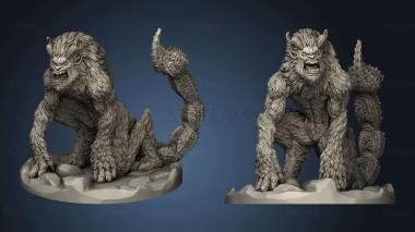 3D model Were Manticore (STL)