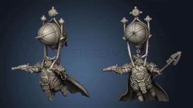 3D model Fantasy Inner Circle Jarls Rune Riders (STL)