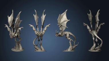 3D model Gargoyles Dragon (STL)