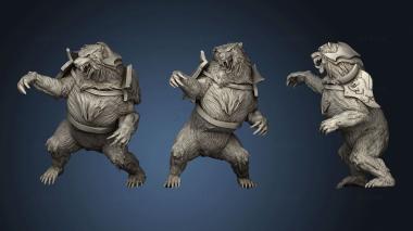 3D model Troops Bear Troop Boss (STL)