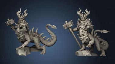 3D model Bloodfields Vile Dragonborn Dragoth Ro Dah (STL)