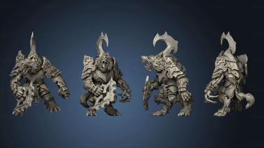 3D model Undead Wolfen Ripper Undead (STL)