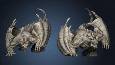 3D model Orcs Wyvern (STL)