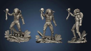 3D model predator Jungle Hunter (STL)